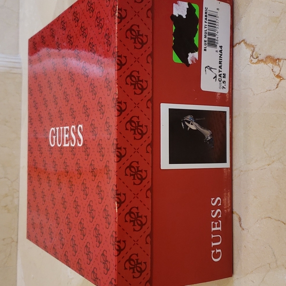 Guess Catarina4 open-toe ankle strap embellished heels, 7.5 - Picture 16 of 16